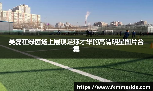 吴磊在绿茵场上展现足球才华的高清明星图片合集